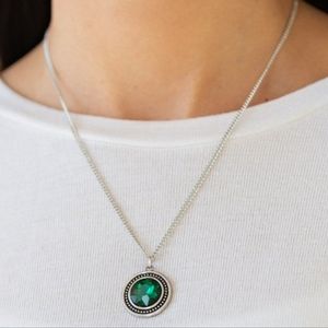 BUNDLE 5 FOR 25. Mega Money Green Necklace Paparazzi